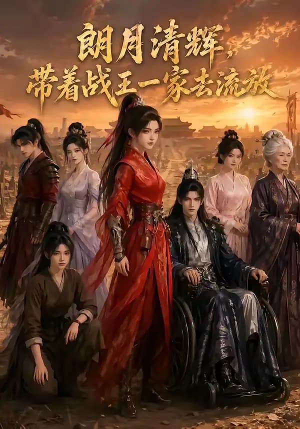 朗月清辉,带着战王一家去流放