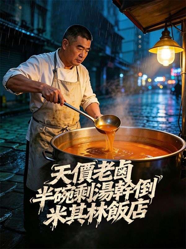 天價老鹵:半碗剩湯幹倒米其林飯店
